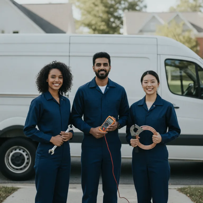 HVAC team in Ayr